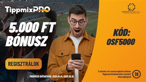 Mobiltelefonon történő online fogadás felülete