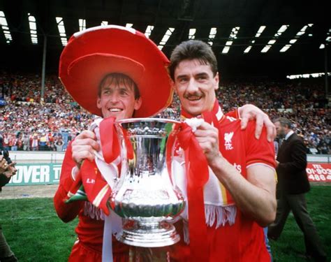 Kenny Dalglish, Ian Rush és Bob Paisley a Liverpool edzései során