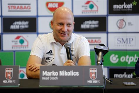 Marko Nikolics, a Vidi edzője