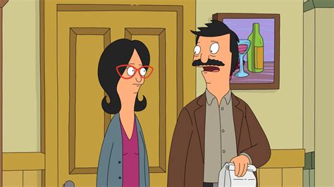A Belcher család a burgerfaloda előtt