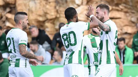 A Ferencváros első góljának pillanata