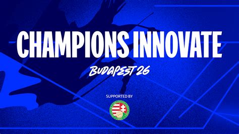 UEFA Champions Innovate logó és pályázati felhívás
