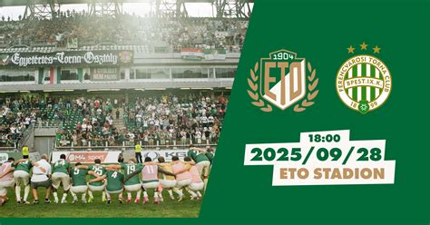 ETO FC és Ferencvárosi TC statisztikai összehasonlítása