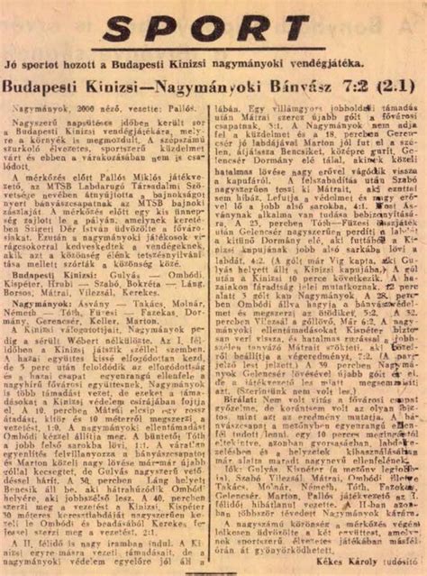 A Bp. Kinizsi jégkorongcsapat 1951-ben