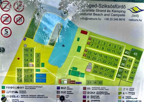 Sziksósfürdő Strand és Kemping madártávlatból