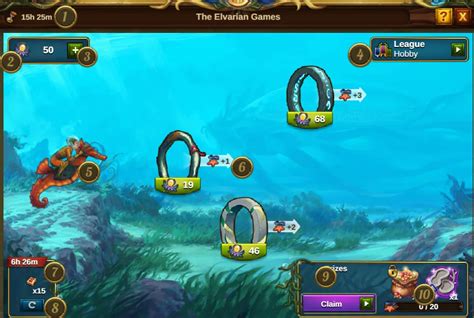 Elvenar Játékok csikóhal verseny