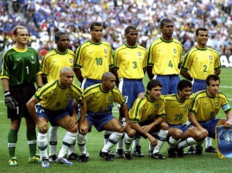 Régi brazil válogatott csapatkép