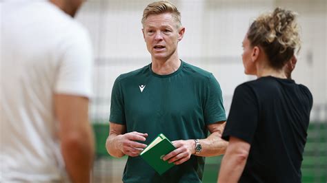 Az érkező játékosok és Jesper Jensen vezetőedző