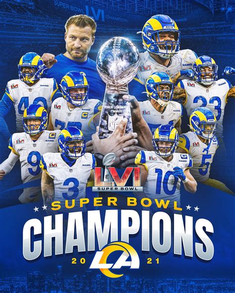 Los Angeles Rams ünnepli a Super Bowl győzelmet