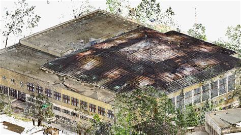 Pontfelhő vizualizáció egy stadionról
