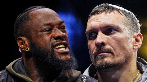 Oleksandr Usyk és Deontay Wilder lehetséges összecsapása