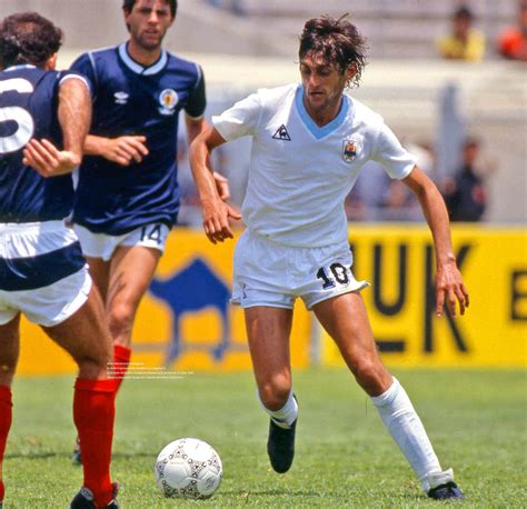 Enzo Francescoli, az 1980-as évek uruguayi legendája