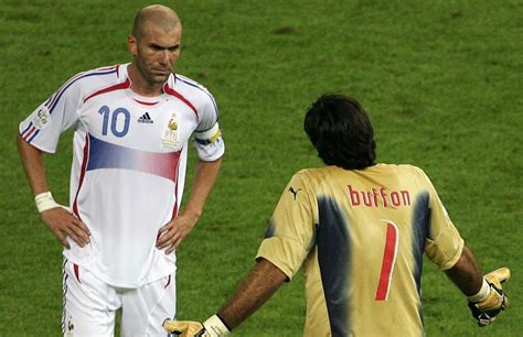 Zinedine Zidane és Marco Materazzi a 2006-os döntőben