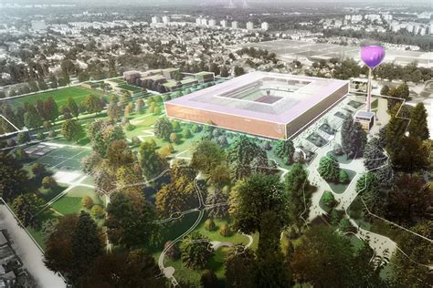 A DAC stadionjának látványterve