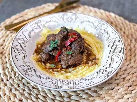 Hagyományos Scouse ragu egy liverpooli étteremben