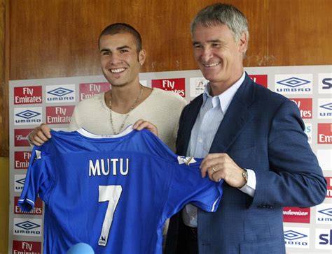 Adrian Mutu és Claudio Ranieri