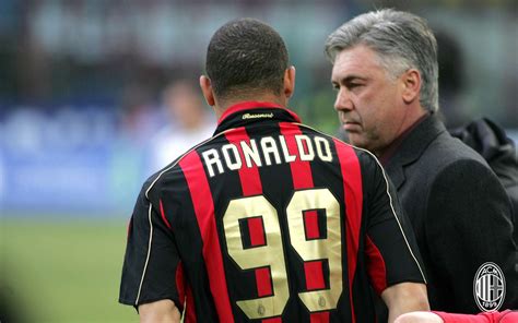 Ronaldo az Inter és a Milan mezében