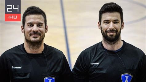 Bíró Ádám és Kiss Olivér játékvezetői akcióban