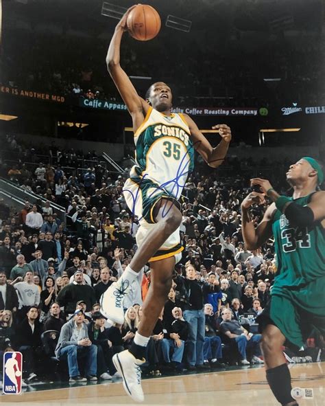 Fiatal Kevin Durant a Seattle Supersonics mezében