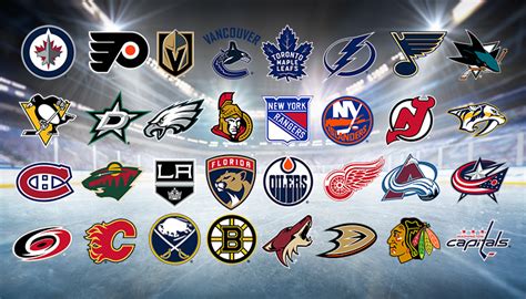 NHL logók és csapatlogók