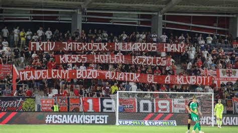 A Honvéd szurkolói közössége 2017-ben és napjainkban