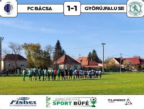 Bácsa FC SE mérkőzés a jubileumi ünnepségen