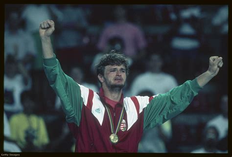 Kovács Antal az 1992-es barcelonai olimpián aranyérmet nyer