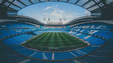 Etihad Stadion látképe