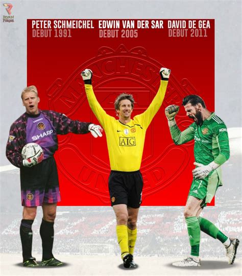 Peter Schmeichel és Edwin van der Sar akcióban