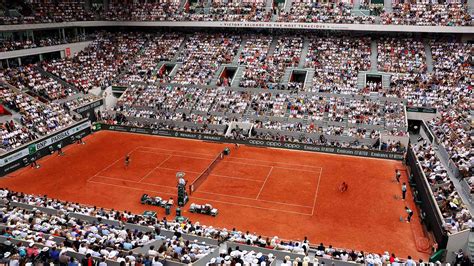 A Roland Garros főtáblájának grafikája