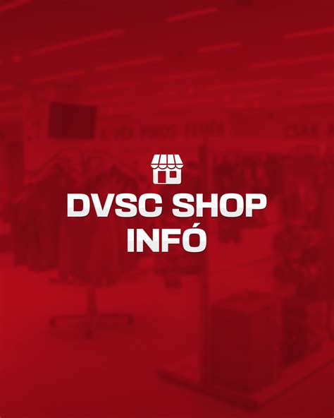 DVSC Shop bejárat