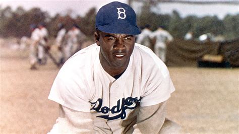 Jackie Robinson mezében, a baseballtörténelem meghatározó alakja