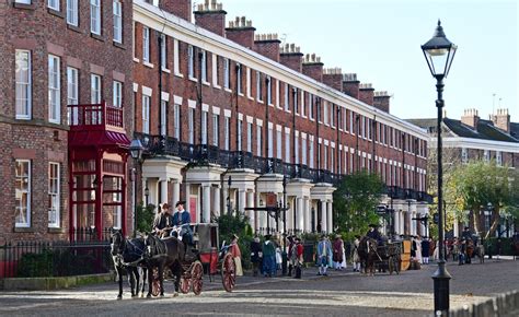 Liverpool Georgian Quarter épületei és utcái