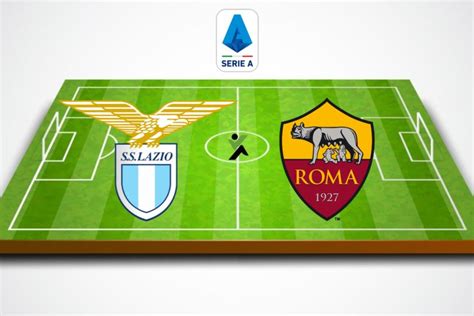 Az AS Roma és a Lazio címerei