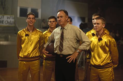 Gene Hackman mint Norman Dale edző a Hoosiers filmben