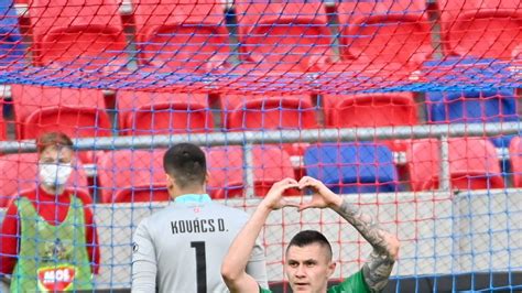 Olekszandr Zubkov gólöröme