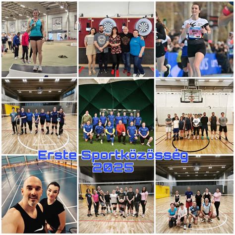 Az Erste Sportközösség sportolói egy eseményen