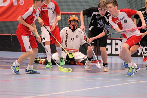 Floorball pálya korlátokkal