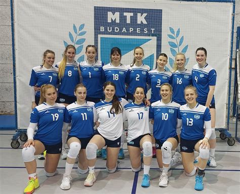 Az MTK röplabda utánpótlás logója