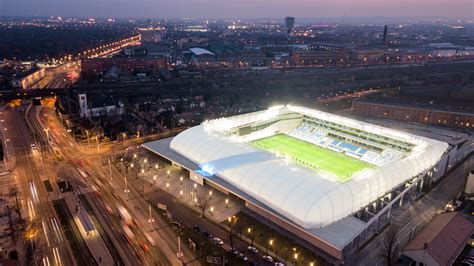 Új Hidegkuti Nándor Stadion látképe