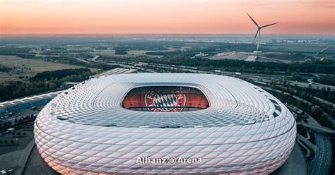 Allianz Arena a meccs napján