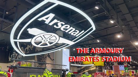 The Armoury Arsenal üzlet az Emirates Stadionnál