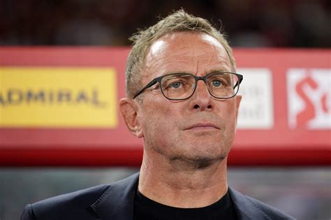 Ralf Rangnick és a Manchester United csapata