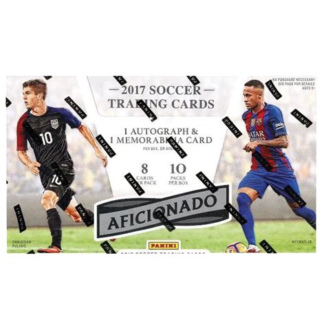 Panini Aficionado Base kártya design