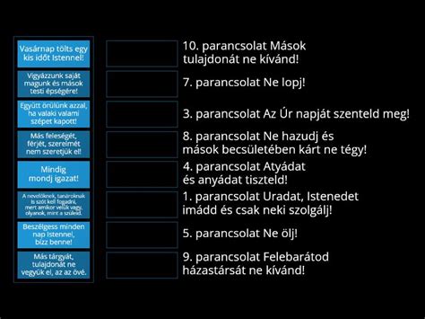 A 10 parancsolat kőtáblái