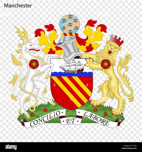 A City of Manchester coat of arms