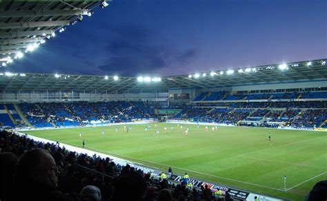 Cardiff City Stadion külső képe