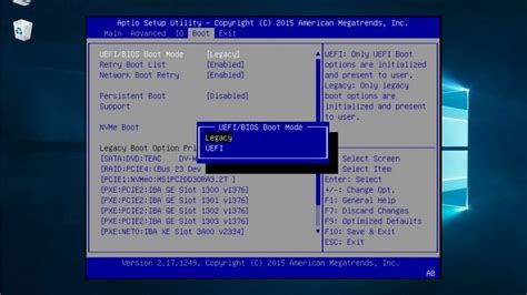 A Windows 8 UEFI frissítési folyamatának diagramja