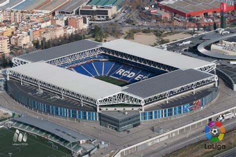 Estadi Cornellà-El Prat stadion látképe