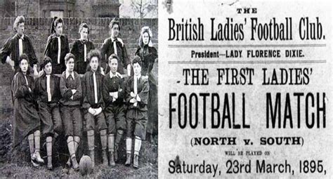 A British Ladies' Football Club csapata 1895-ben